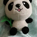 Toy - LightningStore Adorable Cute 20 Cm Baby Bamboo Panda Large Face Doll Realistic Looking Stuffed Animal Plush Toys Plushie Children's Gifts Animals