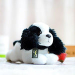 Toy - LightningStore Adorable Cute Baby Black And White Oreo Cookie And Cream Beagle Puppy Doll Realistic Looking Stuffed Animal Plush Toys Plushie Children's Gifts Animals