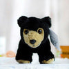 Toy - LightningStore Adorable Cute Baby Black Bear Doll Realistic Looking Stuffed Animal Plush Toys Plushie Children's Gifts Animals