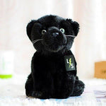 Toy - LightningStore Adorable Cute Baby Black Panther Cat Kitten Doll Realistic Looking Stuffed Animal Plush Toys Plushie Children's Gifts Animals