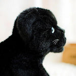 Toy - LightningStore Adorable Cute Baby Black Panther Cat Kitten Doll Realistic Looking Stuffed Animal Plush Toys Plushie Children's Gifts Animals