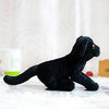 Toy - LightningStore Adorable Cute Baby Black Panther Dog Puppy Doll Realistic Looking Stuffed Animal Plush Toys Plushie Children's Gifts Animals + Toy Organizer Bag Bundle