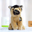 Toy - LightningStore Adorable Cute Baby German Shepard Puppy Doll Realistic Looking Stuffed Animal Plush Toys Plushie Children's Gifts Animals + Toy Organizer Bag Bundle