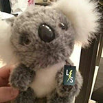 Toy - LightningStore Adorable Cute Baby Koala Doll Realistic Looking Stuffed Animal Plush Toys Plushie Children's Gifts Animals + Toy Organizer Bag Bundle