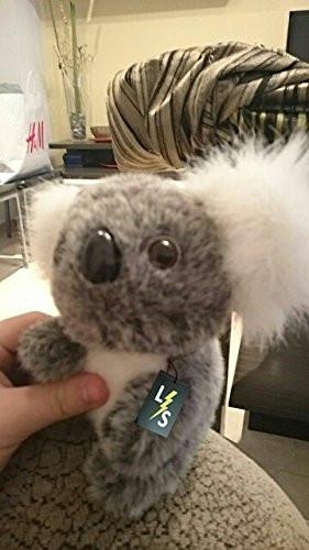 Toy - LightningStore Adorable Cute Baby Koala Doll Realistic Looking Stuffed Animal Plush Toys Plushie Children's Gifts Animals + Toy Organizer Bag Bundle