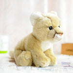 Toy - LightningStore Adorable Cute Baby Lion Cub Puma Stuffed Animal Doll Realistic Looking Plush Toys Plushie Children's Gifts Animals + Toy Organizer Bag Bundle