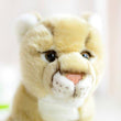 Toy - LightningStore Adorable Cute Baby Lion Cub Puma Stuffed Animal Doll Realistic Looking Plush Toys Plushie Children's Gifts Animals + Toy Organizer Bag Bundle