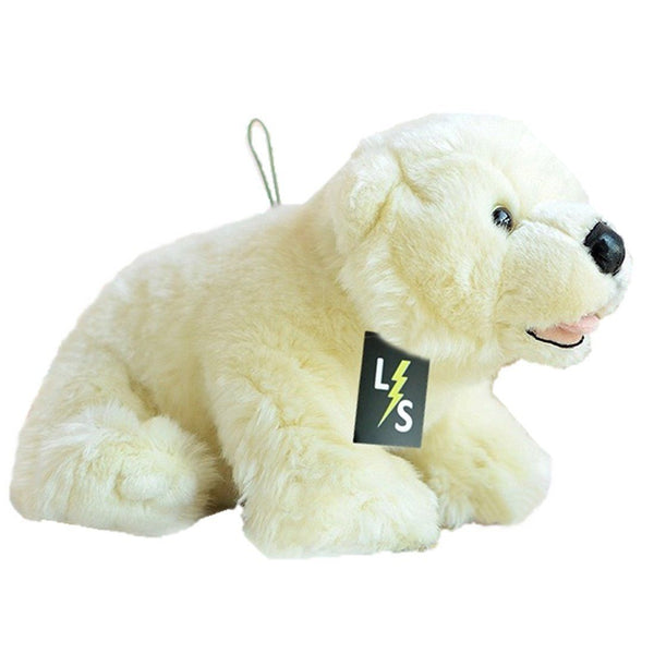 Toy - LightningStore Adorable Cute Baby Polar Bear Doll Realistic Looking Stuffed Animal Plush Toys Plushie Children's Gifts Animals