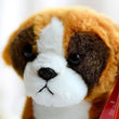 Toy - LightningStore Adorable Cute Baby Standing White And Brown Beagle Bull Dog Hybrid Doll Realistic Looking Stuffed Animal Plush Toys Plushie Children's Gifts Animals