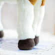 Toy - LightningStore Adorable Cute Baby Standing White And Brown Oreo Cookie And Cream Horse Pony Doll Realistic Looking Stuffed Animal Plush Toys Plushie Children's Gifts Animals