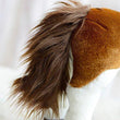 Toy - LightningStore Adorable Cute Baby Standing White And Brown Oreo Cookie And Cream Horse Pony Doll Realistic Looking Stuffed Animal Plush Toys Plushie Children's Gifts Animals