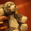 Toy - LightningStore Adorable Cute Baby Wolf Doll Realistic Looking Stuffed Animal Plush Toys Plushie Children's Gifts Animals + Toy Organizer Bag Bundle