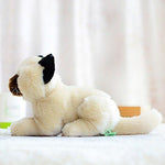 Toy - LightningStore Adorable Cute Balinese Cat Kitten Stuffed Animal Doll Realistic Looking Plush Toys Plushie Children's Gifts Animals