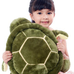Toy - LightningStore Adorable Cute Big Giant Large Sleeping Lying Turtle Tortoise Stuffed Animal Doll Realistic Looking Plush Toys Plushie Children's Gifts Animals + Toy Organizer Bag Bundle