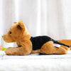 Toy - LightningStore Adorable Cute Black And Brown Herding Dog Doll Realistic Looking Stuffed Animal Plush Toys Plushie Children's Gifts Animals