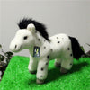 Toy - LightningStore Adorable Cute Black And White Spotted Horse Pony Stuffed Animal Doll Realistic Looking Plush Toys Plushie Children's Gifts Animals