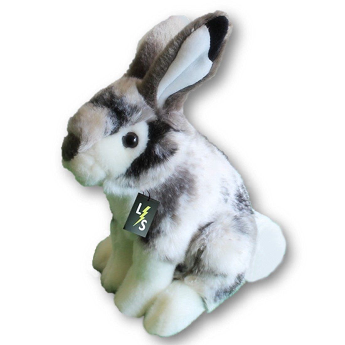 LightningStore Adorable Cute Black and White Spotted Rabbit Bunny Stuf