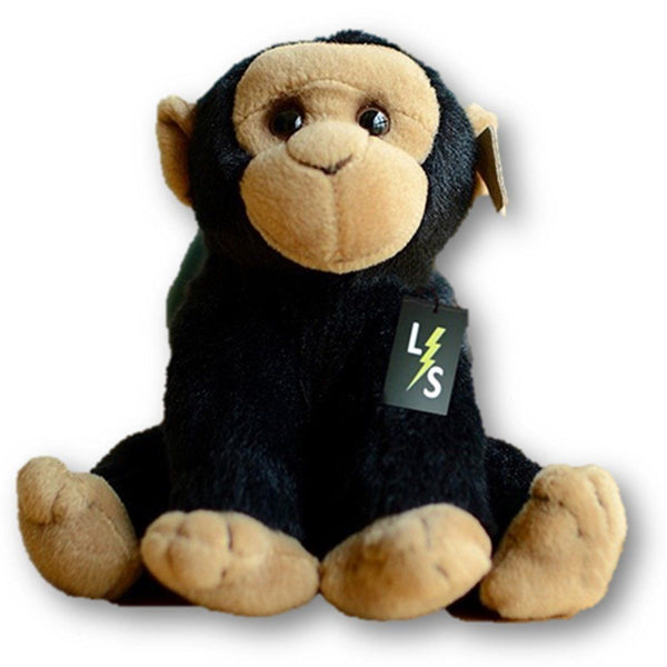 Toy - LightningStore Adorable Cute Black Baby Orangutan Monkey Stuffed Animal Doll Realistic Looking Plush Toys Plushie Children's Gifts Animals