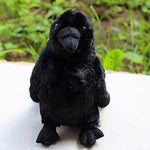 Toy - LightningStore Adorable Cute Black Crow Bird Stuffed Animal Doll Realistic Looking Plush Toys Plushie Children's Gifts Animals + Toy Organizer Bag Bundle