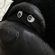 Toy - LightningStore Adorable Cute Black Gorilla King Kong Stuffed Animal Doll Realistic Looking Plush Toys Plushie Children's Gifts Animals + Toy Organizer Bag Bundle