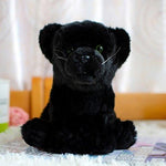 Toy - LightningStore Adorable Cute Black Panter Leopard Tiger Baby Cub Dog Puppy Doll Realistic Looking Stuffed Animal Plush Toys Plushie Children's Gifts Animals