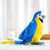 Toy - LightningStore Adorable Cute Blue And Yellow Parrot Stuffed Animal Doll Realistic Looking Parrot Plush Toys Plushie Children's Gifts Animals