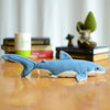 Toy - LightningStore Adorable Cute Blue Shark Stuffed Animal Doll Realistic Looking Plush Toys Plushie Children's Gifts Animals