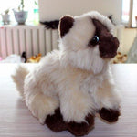 Toy - LightningStore Adorable Cute Brown And White Monkey Dog Puppy Dolls Realistic Looking Stuffed Animal Plush Toys Plushie Children's Gifts Animals