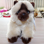 Toy - LightningStore Adorable Cute Brown And White Monkey Dog Puppy Dolls Realistic Looking Stuffed Animal Plush Toys Plushie Children's Gifts Animals
