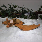 Toy - LightningStore Adorable Cute Brown Bat Stuffed Animal Doll Realistic Looking Plush Toys Plushie Children's Gifts Animals + Toy Organizer Bag Bundle