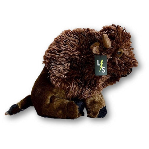 Toy - LightningStore Adorable Cute Brown Bison Yak Bull Mixed Hybrid Doll Realistic Looking Stuffed Animal Plush Toys Plushie Children's Gifts Animals