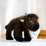 Toy - LightningStore Adorable Cute Brown Cow Bull Goat Doll Realistic Looking Stuffed Animal Plush Toys Plushie Children's Gifts Animals