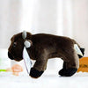 Toy - LightningStore Adorable Cute Brown Cow Bull Goat Doll Realistic Looking Stuffed Animal Plush Toys Plushie Children's Gifts Animals