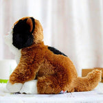 Toy - LightningStore Adorable Cute Brown Exotic Shorthair Cat Kitten Stuffed Animal Doll Realistic Looking Plush Toys Plushie Children's Gifts Animals + Toy Organizer Bag Bundle