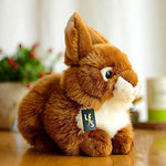 Toy - LightningStore Adorable Cute Brown Rabbit Bunny Stuffed Animal Doll Realistic Looking Plush Toys Plushie Children's Gifts Animals