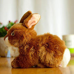 Toy - LightningStore Adorable Cute Brown Rabbit Bunny Stuffed Animal Doll Realistic Looking Plush Toys Plushie Children's Gifts Animals