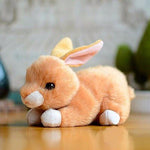 Toy - LightningStore Adorable Cute Brown Rabbit Rabit Bunny Doll Realistic Looking Stuffed Animal Plush Toys Plushie Children's Gifts Animals