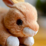 Toy - LightningStore Adorable Cute Brown Rabbit Rabit Bunny Doll Realistic Looking Stuffed Animal Plush Toys Plushie Children's Gifts Animals