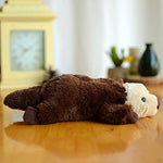 Toy - LightningStore Adorable Cute Brown Sea Otter Beaver Stuffed Animal Doll Realistic Looking Plush Toys Plushie Children's Gifts Animals + Toy Organizer Bag Bundle
