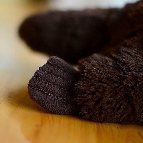 Toy - LightningStore Adorable Cute Brown Sea Otter Beaver Stuffed Animal Doll Realistic Looking Plush Toys Plushie Children's Gifts Animals + Toy Organizer Bag Bundle