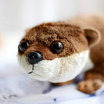 Toy - LightningStore Adorable Cute Brown Siberian Weasel Otter Beaver Doll Realistic Looking Stuffed Animal Plush Toys Plushie Children's Gifts Animals
