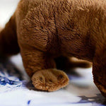 Toy - LightningStore Adorable Cute Brown Siberian Weasel Otter Beaver Doll Realistic Looking Stuffed Animal Plush Toys Plushie Children's Gifts Animals