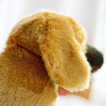 Toy - LightningStore Adorable Cute Brown Yellow Dachshund Long Body Sausage Puppy Baby Dog Doll Realistic Looking Stuffed Animal Plush Toys Plushie Children's Gifts Animals