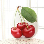 Toy - LightningStore Adorable Cute Cherry Pillow Cushion Stuffed Animal Doll Realistic Looking Plush Toys Plushie Children's Gifts Animals