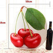 Toy - LightningStore Adorable Cute Cherry Pillow Cushion Stuffed Animal Doll Realistic Looking Plush Toys Plushie Children's Gifts Animals
