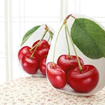 Toy - LightningStore Adorable Cute Cherry Pillow Cushion Stuffed Animal Doll Realistic Looking Plush Toys Plushie Children's Gifts Animals