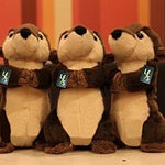 Toy - LightningStore Adorable Cute Chipmunk Otter Stuffed Animal Doll Realistic Looking Plush Toys Plushie Children's Gifts Animals