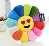 Toy - LightningStore Adorable Cute Colorful Rainbow Red Orange Yellow Blue Green Purple Big Mouth Smile Emotion Sunflower Doll Pillow Cushion Realistic Looking Plush Toys Plushie Children's Gifts Animals