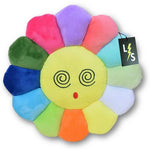 Toy - LightningStore Adorable Cute Colorful Rainbow Red Orange Yellow Blue Green Purple Dizzy Eye Emotion Sunflower Doll Pillow Cushion Realistic Looking Plush Toys Plushie Children's Gifts Animals