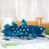 Toy - LightningStore Adorable Cute Dark Blue Coelacanth Rare Exotic Fish Stuffed Animal Doll Realistic Looking Plush Toys Plushie Children's Gifts Animals + Toy Organizer Bag Bundle